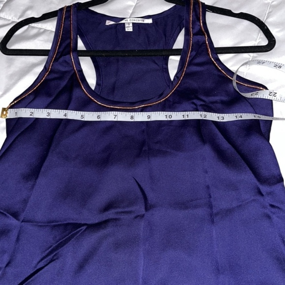 Sateen Racerback Tank Size Small - Picture 7 of 10